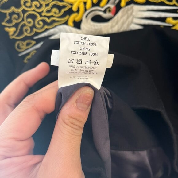 COPY - Vintage Souvenir Tiger Japanese Bomber Military Embroidered Jacket sz S - Picture 7 of 10